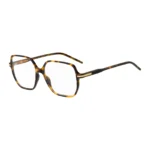 Havana-acetate optical frames with rose-gold-tone detail