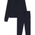 Cotton tracksuit set, Dark Blue