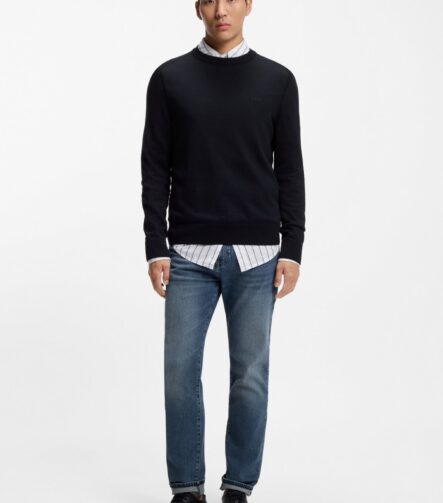 Maine regular-fit jeans in blue comfort-stretch denim, Blue