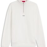 Cotton sweatshirt, Natural