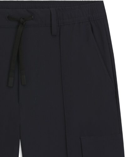 Cargo trousers with pintuck pleats, Dark Blue