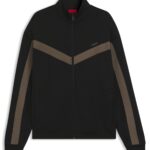 Zip-up sweatshirt, Black