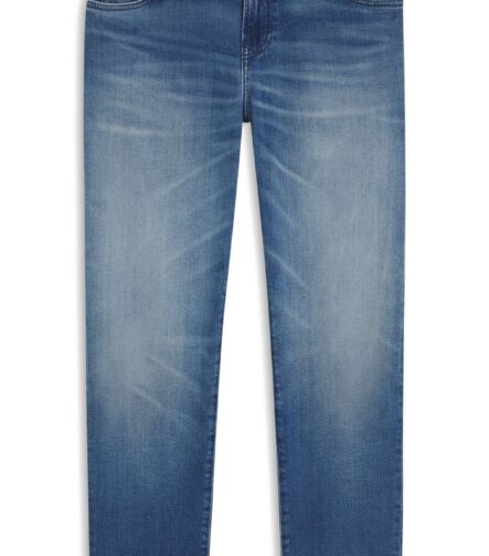 Maine regular-fit jeans in blue comfort-stretch denim, Blue