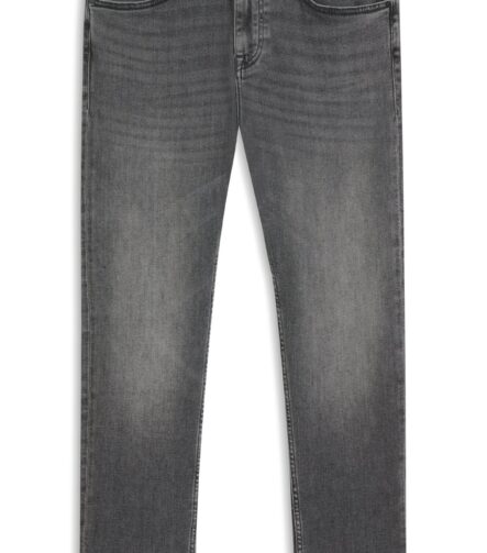 Delaware slim-fit jeans in grey soft-motion denim, Grey