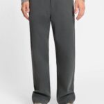 Melange jeans in cotton denim, Grey