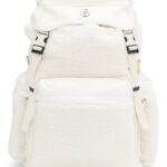 BOSS x Steiff B-icon backpack with teddy trims, Natural